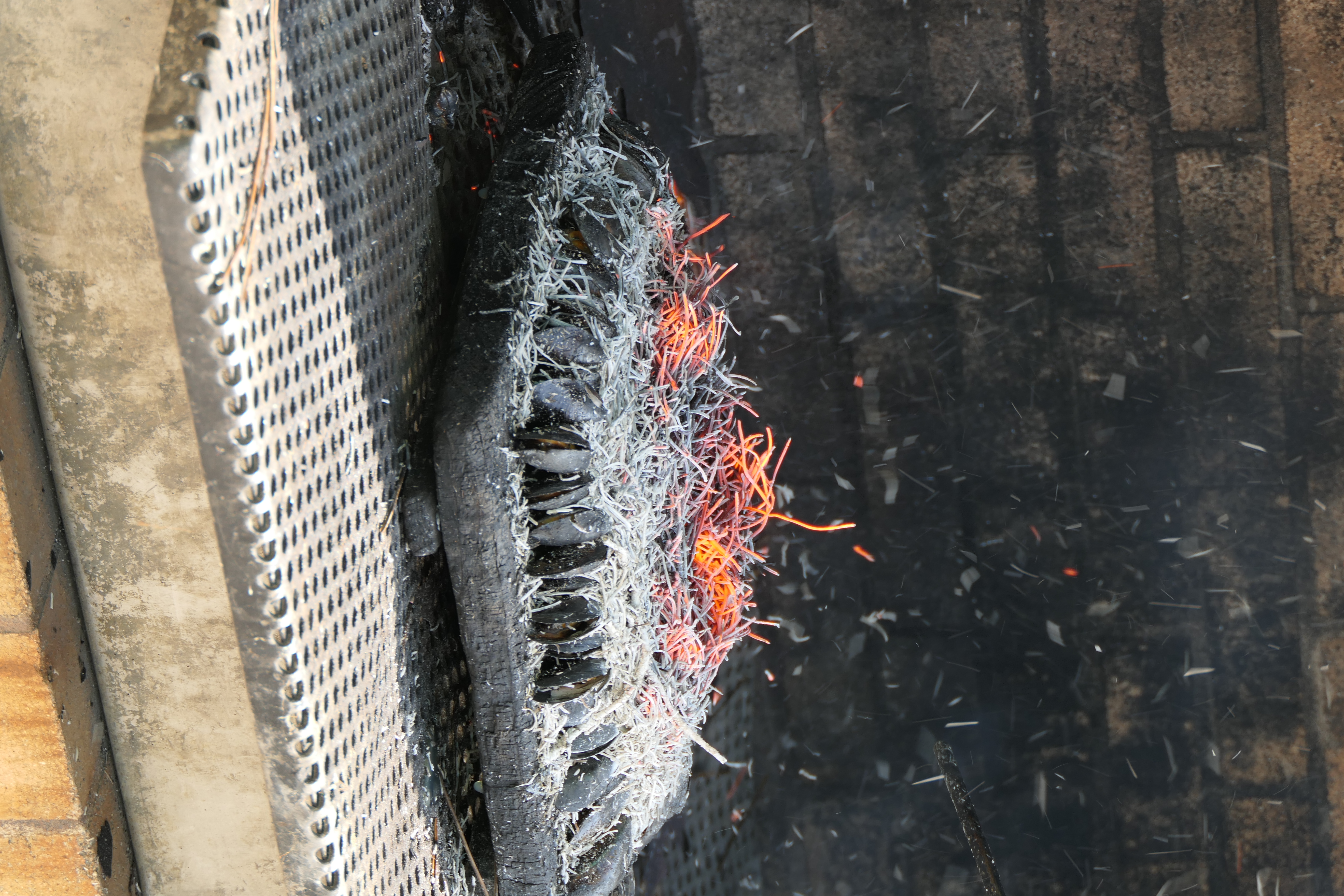 Préparation de l'éclade